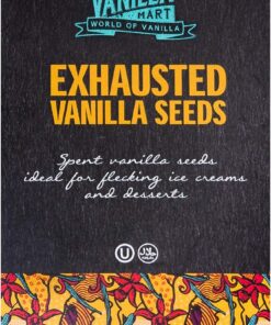 Exhausted Vanilla Bean pod bits marker
