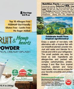Ulu island breadfruit milk powder